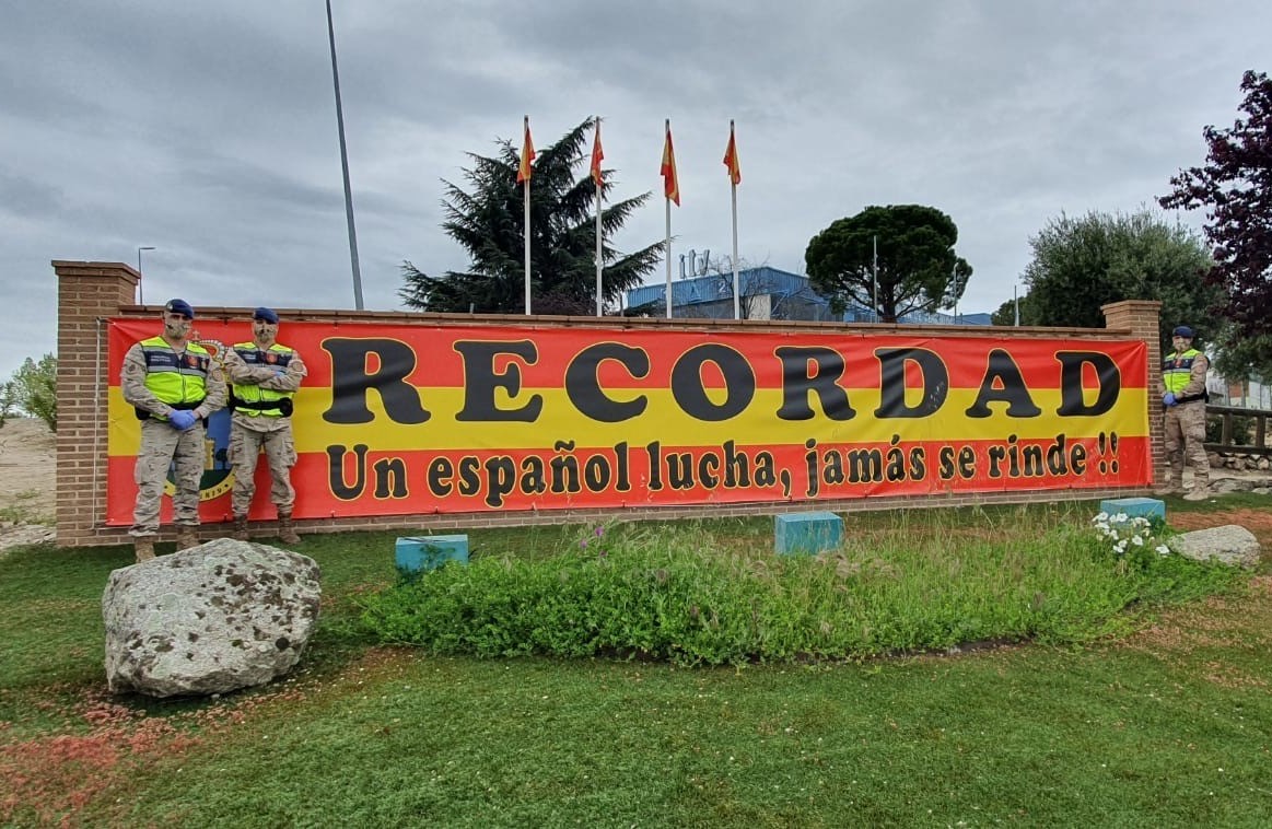 Patrullas a pie en Navas del Rey