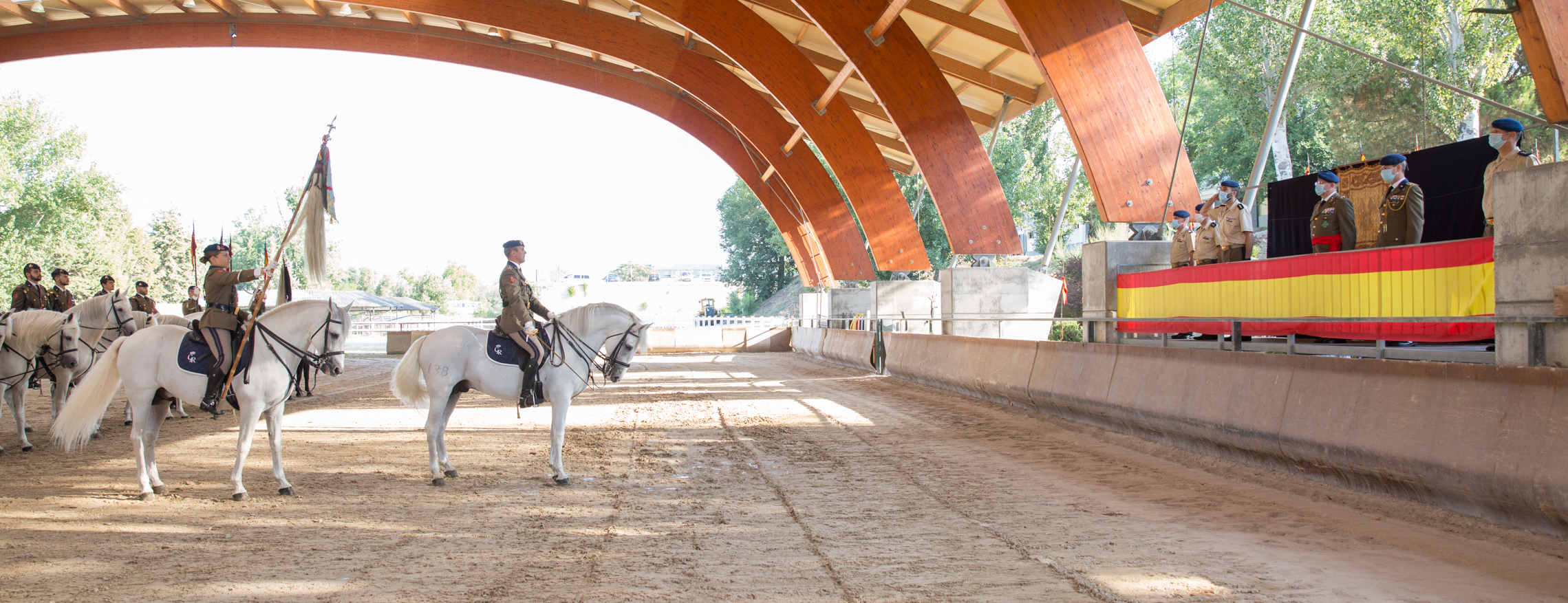 Celebración de Santiago, patrón del Arma de Caballería