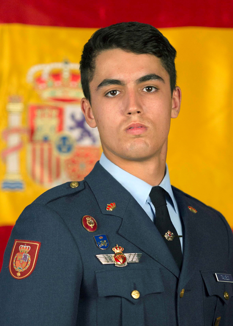 El guardia real del Ejército de Aire, Luis Tajuelo Aragonés