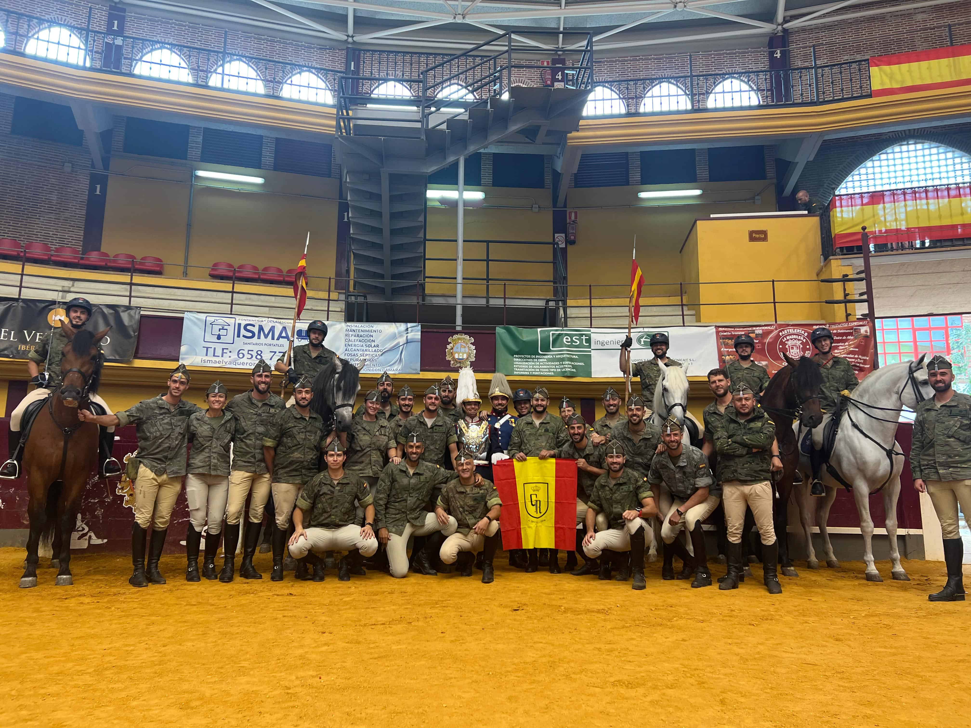 Fotografía de las actividades realizadas el 16 de septiembre durante el ejercicio Salamanca 2023