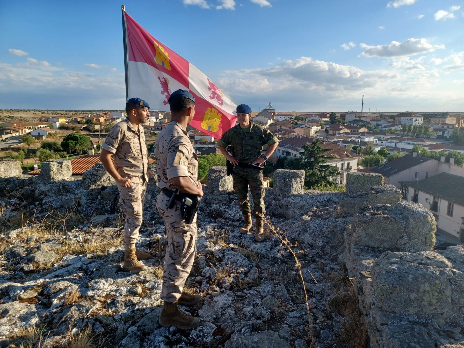 Fotografía de las actividades realizadas el 16 de septiembre durante el ejercicio Salamanca 2023