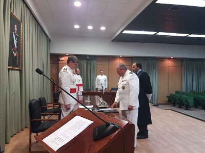 Toma de posesión del  Coronel Auditor D. Angel Rivas Areales como Juez del Juzgado Togado Militar Central núm. 2 de Madrid