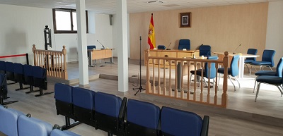 Sala de Vistas del Tribunal Militar Territorial Tercero