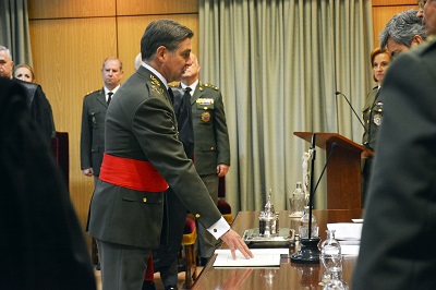 Toma de posesión Vocal Togado del Tribunal Militar Central