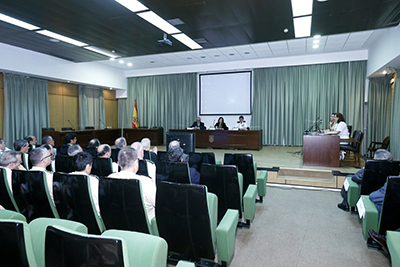 Asistentes a la presentación del web