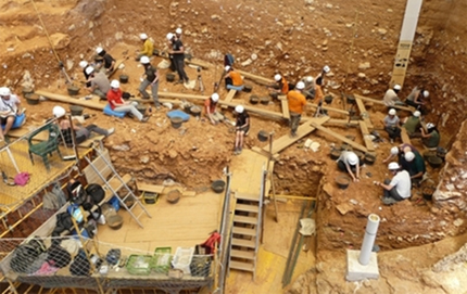 Burgos. Atapuerca excavaciones Gran Dolina