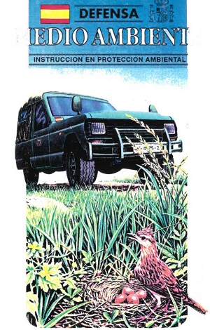 Folleto de normas de protección medioambiental en maniobras.