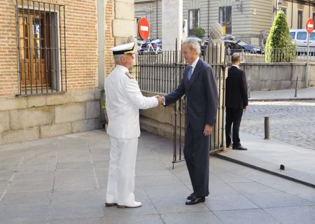 Llegada del Sr. Ministro