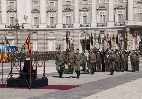 Acto de homenaje a todos los héroes