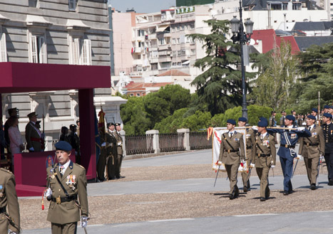 Desfile de las Unidades a pie