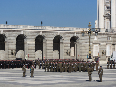 Plaza de la Armería del Palacio Real