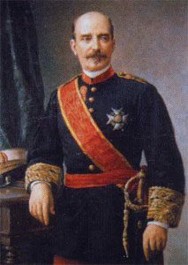 Foto: Fernando Primo de Rivera, Marqués de Estella, vencedor de los Carlistas.