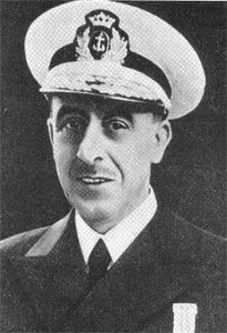 Foto: Capitán de Fragata D. Salvador Moreno, Laureado por lograr la rendición del Crucero Almirante Cervera en El Ferrol.