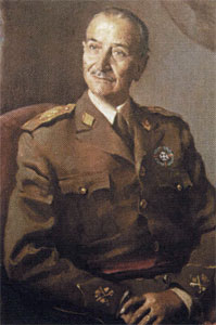 Foto: D. Emilio Queipo de Llano, una de las cuatro Grandes Cruces que se concedieron en la Guerra Civil.