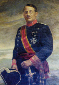 Foto: El Bilaureado D. José Sanjurjo Sacanell, Marqués del Rif. Sustituyó a Primo de Rivera en las operaciones de Alhucemas