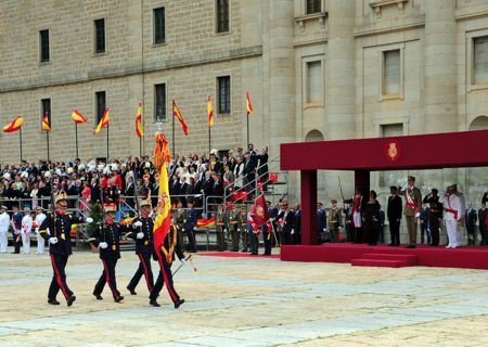 Desfile de la Agrupación de Honores