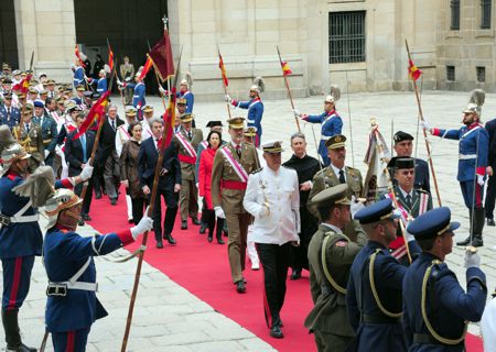Cortejo de entrada en la Basílica