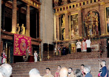 Acto religioso oficiado por el Arzobispo Castrense