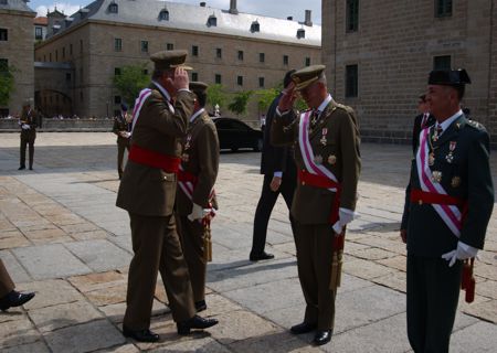 Llegada de S.M. el Rey