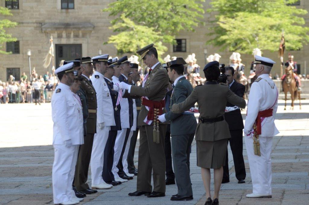 Imposición de condecoraciones