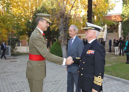 Llegada de S.M. el Rey