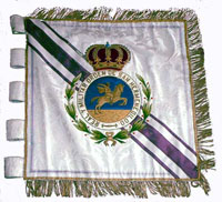 Foto: Estandarte de la Real y Militar Orden de San Hermenegildo.