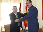 Visita del Subdirector General de Reclutamiento al Consejero de Presidencia de la Región de Murcia