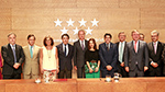El acto se celebró en la Real Casa de Correos, sede de la Presidencia de la Comunidad de Madrid