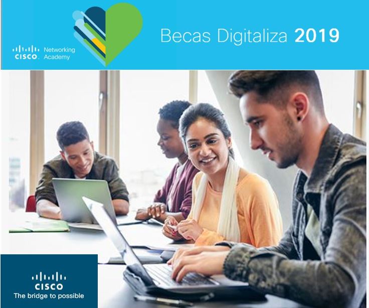 Becas Cisco Digitaliza 2019
