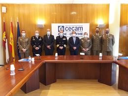 CASTILLA LA MANCHA.-Creada la Comisión Mixta Paritaria de Cecam y Ministerio de Defensa en el marco del convenio de formación para militares
