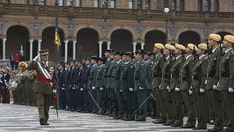 El II Batall&oacute;n de Intervenci&oacute;n de Emergencias representa a la Unidad Militar de Emergencias en la Pascua Militar en Sevilla