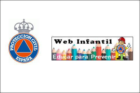 En la p&aacute;gina principal de la web de la Direcci&oacute;n General de proteccion civil, existe un banner desde el que se accede a la web infantil.