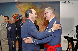 El Acto estuvo presidido por el Jefe de Estado Mayor del Ejército del Aire y del Espacio, general del aire Javier Salto Martínez-Avial