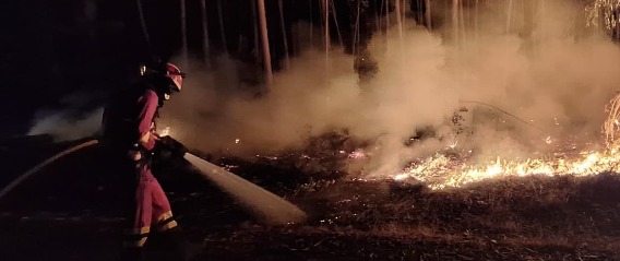 La UME despliega 120 militares en el incendio de Portugal