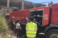 La Unidad Militar de Emergencias formará a personal civil libanés para la lucha contra incendios forestales