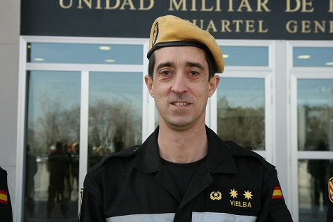 El coronel Domingo Vielba desempe&ntilde;&oacute; el cargo de consejero t&eacute;cnico en el n&uacute;cleo de constituci&oacute;n de la Unidad Militar de Emergencias