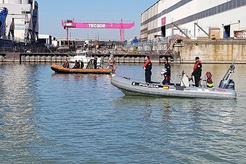 Los ejercicios se han llevado a cabo en diversos escenarios del rio Guadalquivir