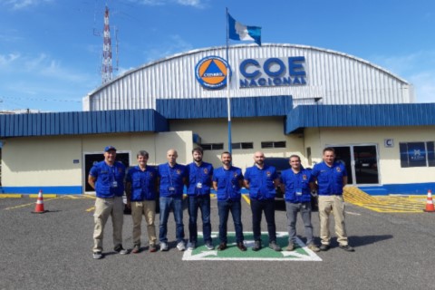 El pasado 19 de mayo dos oficiales de la Unidad Militar de Emergencias viajaron hasta Guatemala, como parte del Equipo Europeo (EUCPT)