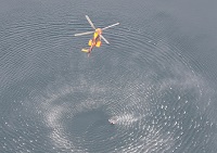 Durante el ejercicio se realizó el rescate acuático de algunas de las víctimas (simuladas) por medio de equipos de buceadores de la UME y helicópteros con rescatadores del Batallón de Helicópteros de Emergencias