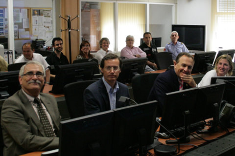 Directores y Subdirectores de Valencia y Murcia durante la visita al BIEM III