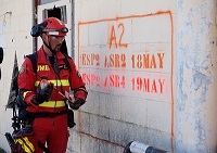 EL equipo de búsqueda y rescate de la Unidad Militar de Emergencias trabaja bajo la denominación SPUSAR02