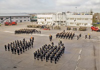 El regimiento cuenta con una compañía de Plana Mayor, el GAEM y el GIETMA.