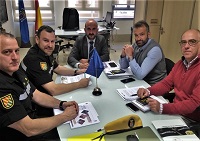 Reunión de la Comisión Mixta de la Ciudad de Melilla y la Unidad Militar de Emergencias