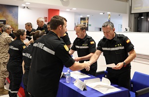 Han participado un total de 36 alumnos, tanto militares como civiles, de diferentes unidades de la UME, Armada, Guardia Civil, UMMA 112, Instituto Jovellanos, Instituto Geológico y Minero de España (IGME) y la Dirección General de la Marina Mercante