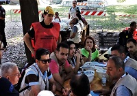 El objetivo de este ejercicio, organizado por Protección Civil de Italia, ha sido la evaluación de equipos especializados de Jordania, Chipre Israel y Palestina, en materia de protección de patrimonio cultural. El capitán García ha sido el responsable de la evaluación del equipo palestino.