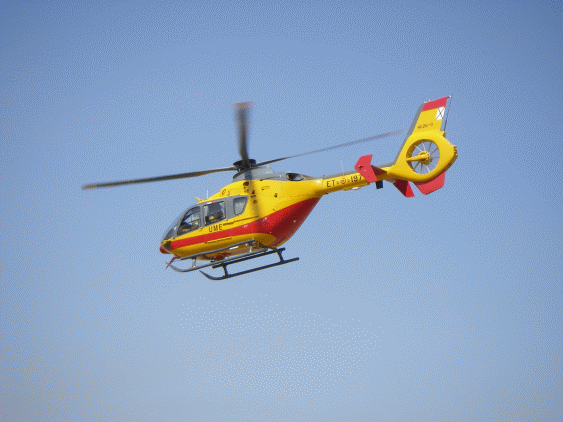 El helicóptero 