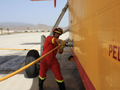 Teórica de carga de agua en tierra de los aviones UD-13/14 “Canadair”