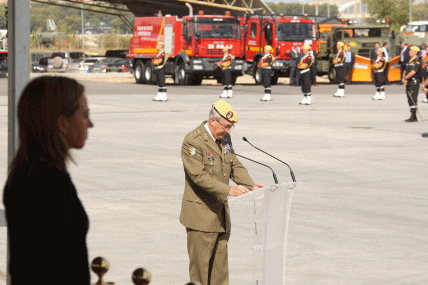 Palabras del jefe de la UME