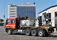 Desinfección pesada en las instalaciones de Mercabarna