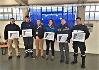 Junto al equipo español han participado también un equipo checo, ya certificado y otro, compuesto por personal de Bélgica y Luxemburgo, que también ha logrado la certificación europea